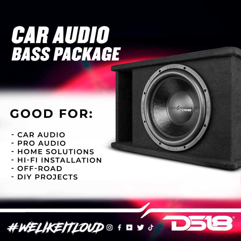 12" Single Subwoofer Loaded Enclosure Ported Box C579