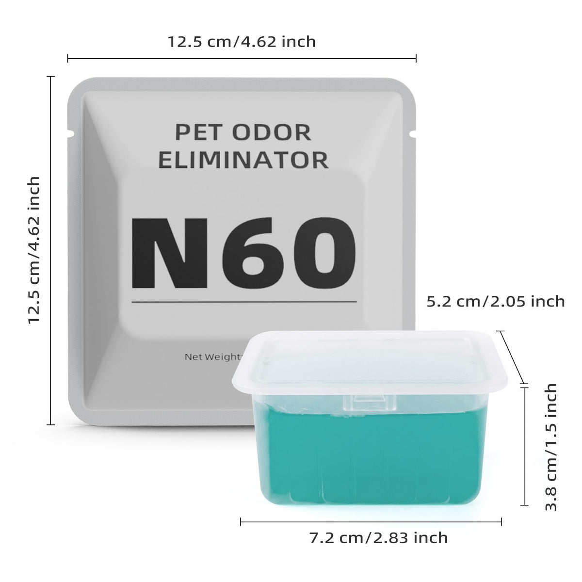 6 pack Cat Litter Box Odor Eliminator U18152