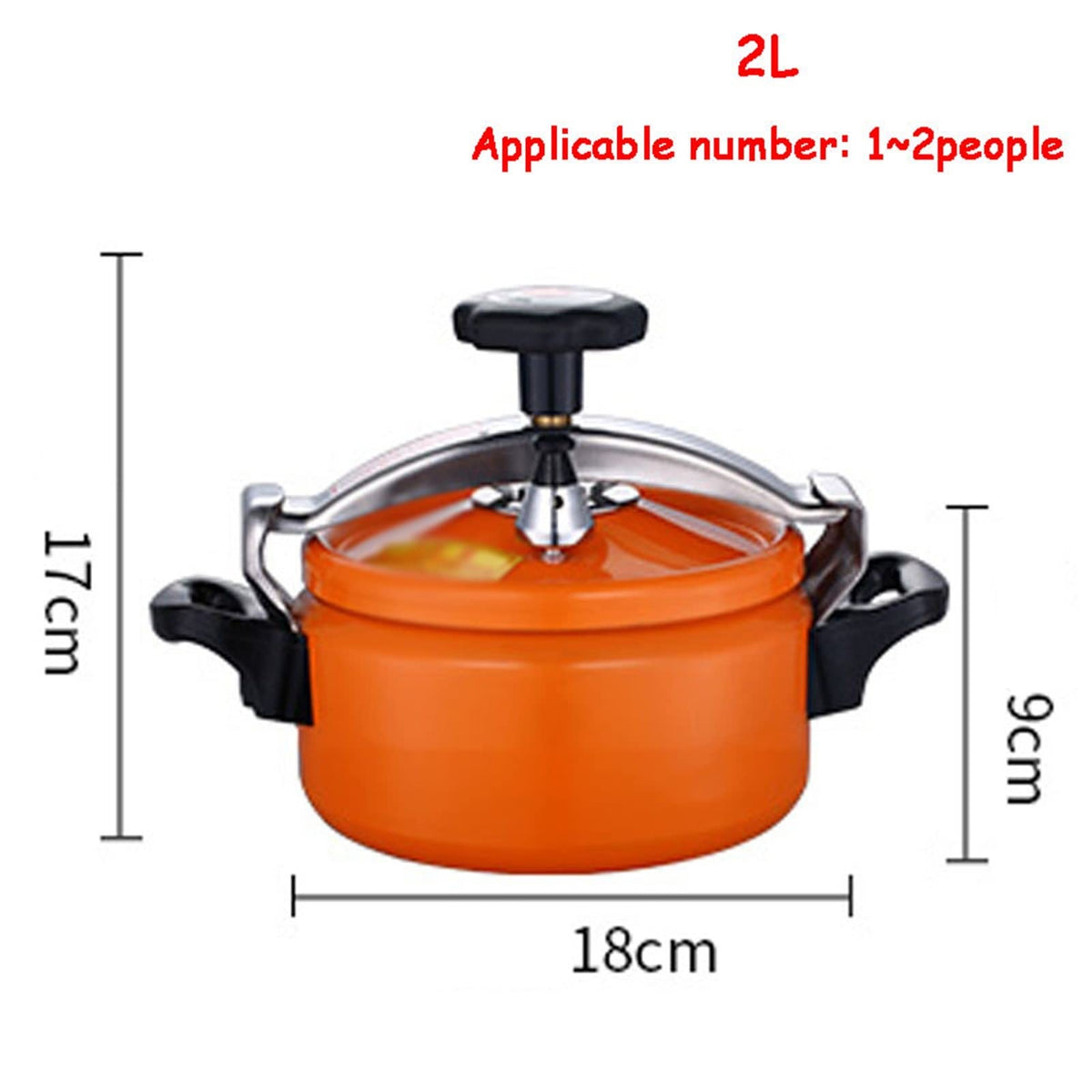 2L Aluminum Pressure Cooker R1724