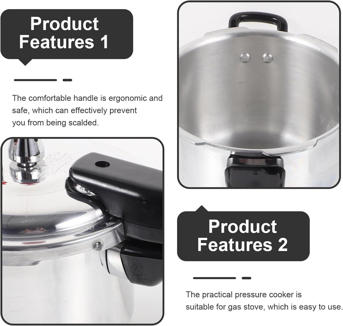 2L Aluminum Pressure Cooker A6450