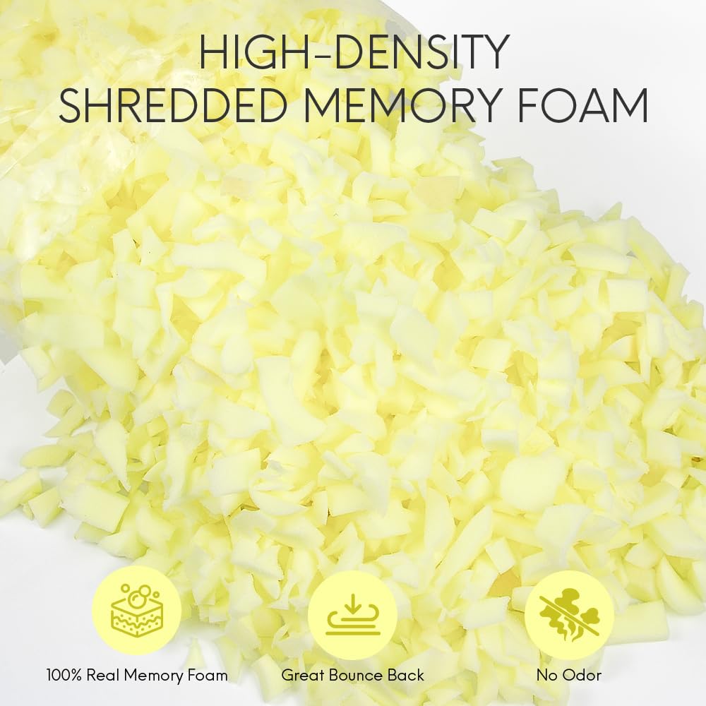 5LBS Shredded Memory Foam Bean Bag Filler K444749