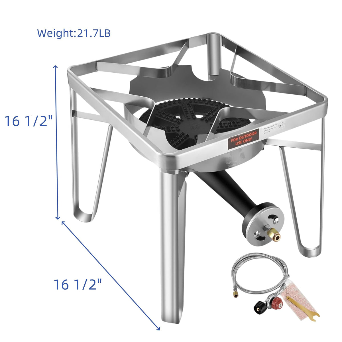 40QT Stock Pot and Propane Stove B6195