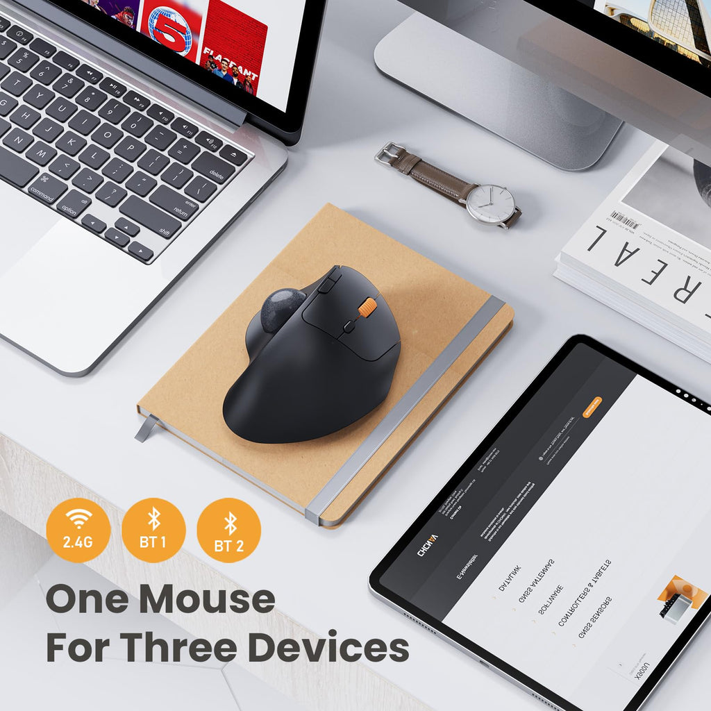 Wireless Bluetooth Trackball Mouse O259