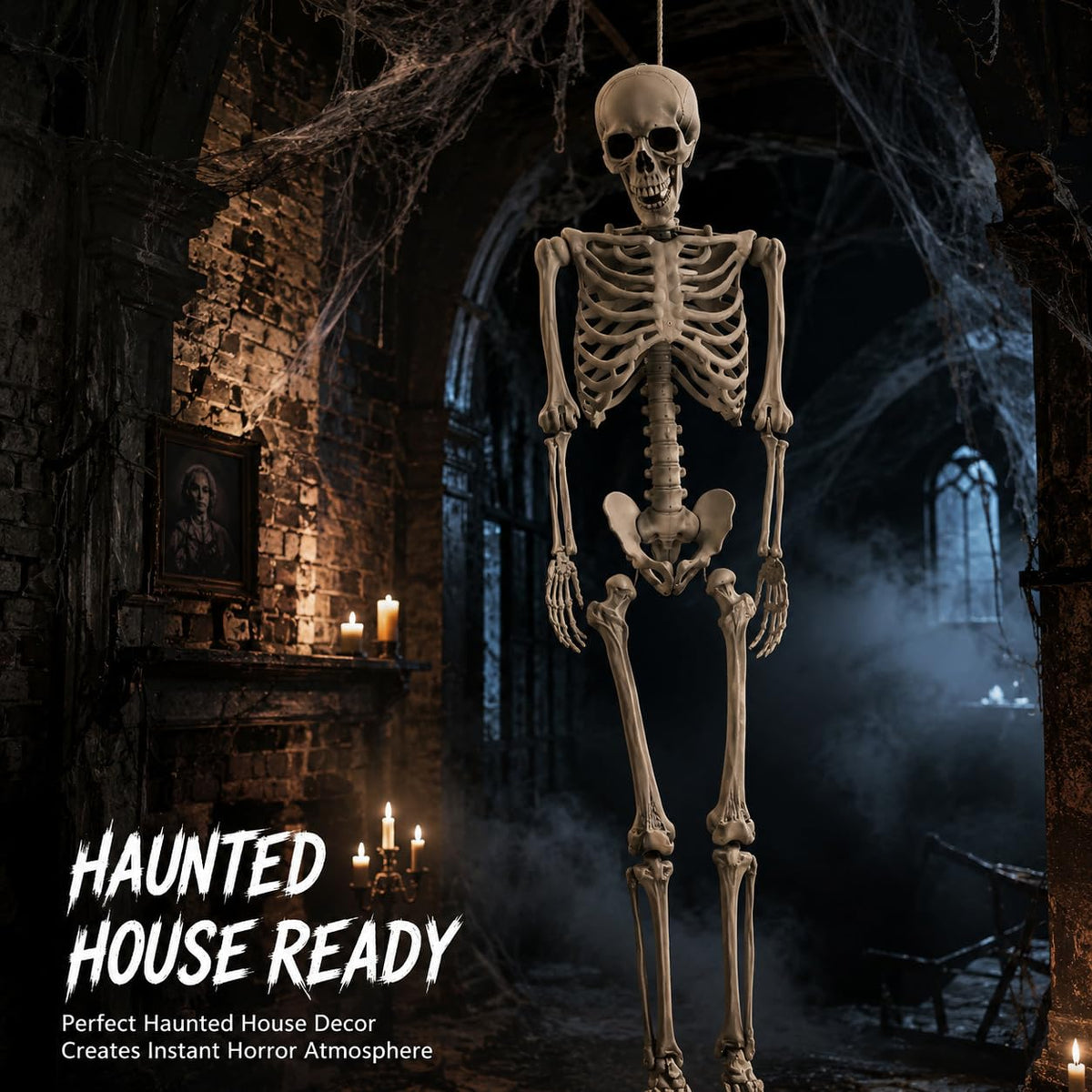Life Size Poseable Skeleton P137383