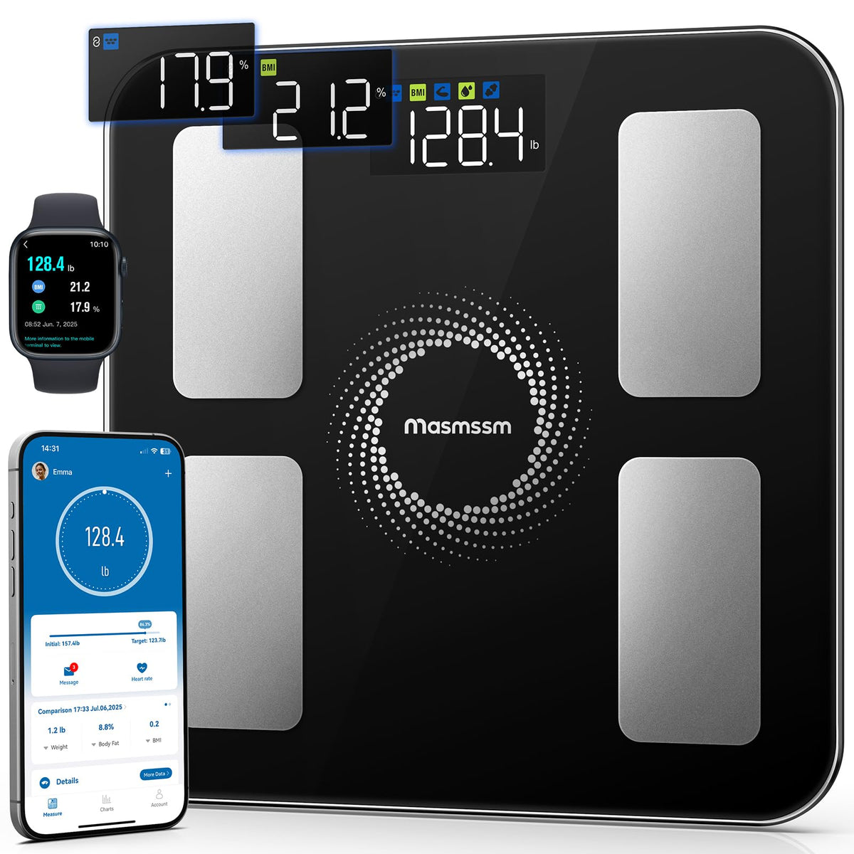 Smart Scale for Body Weight, BMI & Body Fat L173978