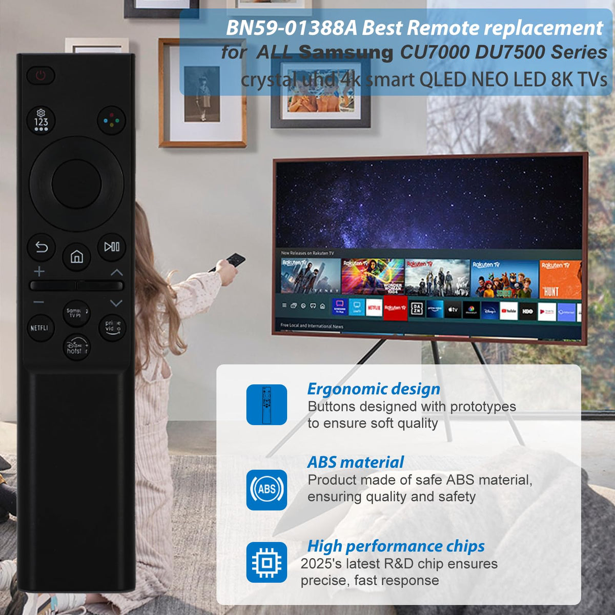 Remote for TV H124