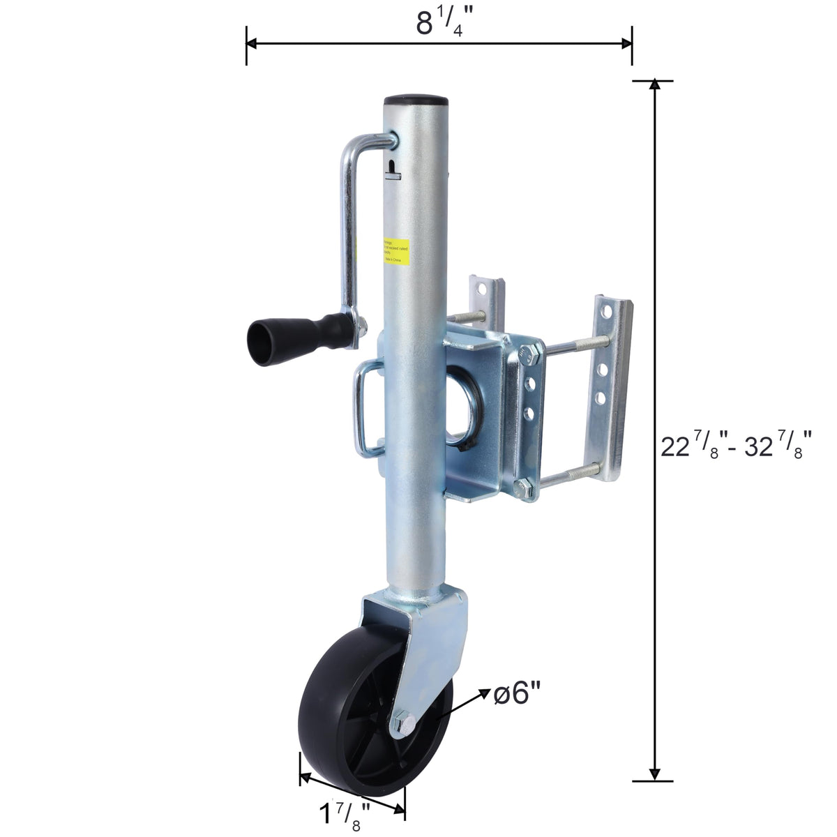 1000 Lbs Boat Trailer Jack with Wheel R6510