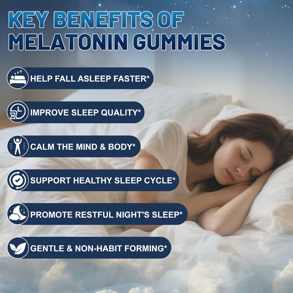 10mg Melatonin Gummies 60 Count S1662