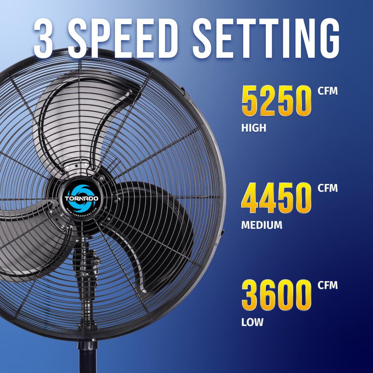 20'' Oscillating Pedestal Fan S55305