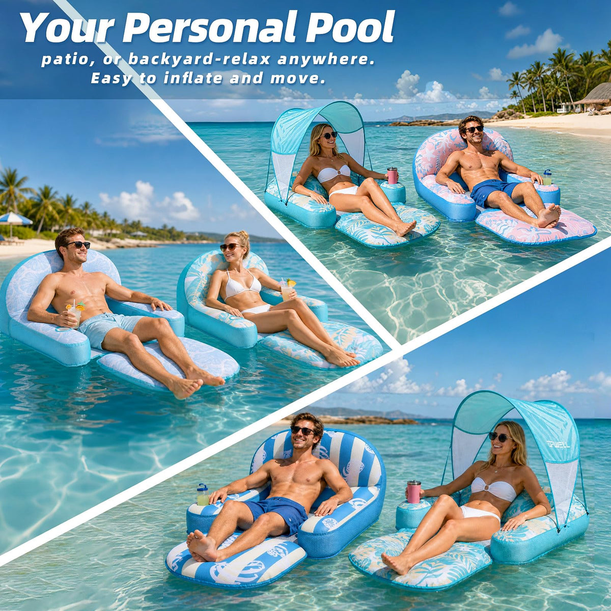 Inflatable Pool Float Chair I1851