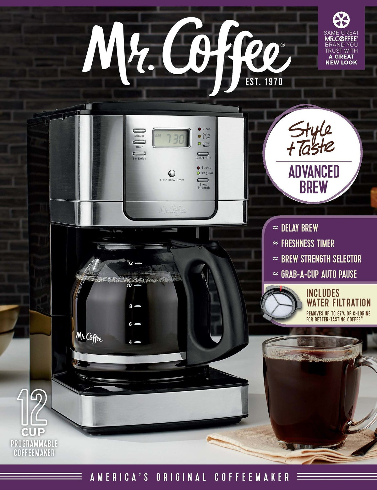12-Cup Programmable Coffee Maker N9141