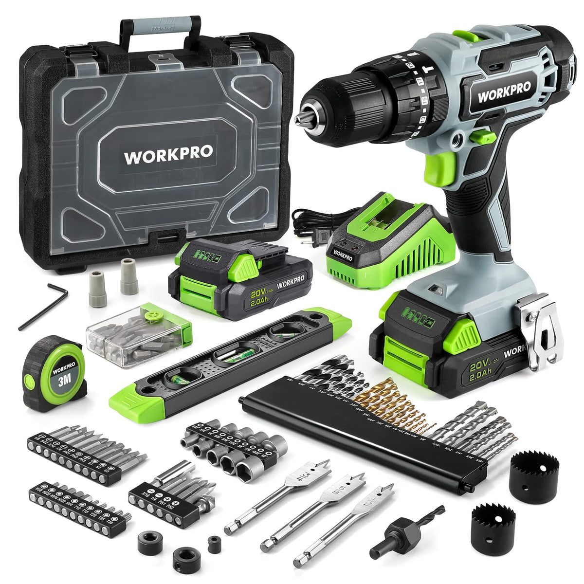 20V MAX Cordless Drill Driver Set J947533