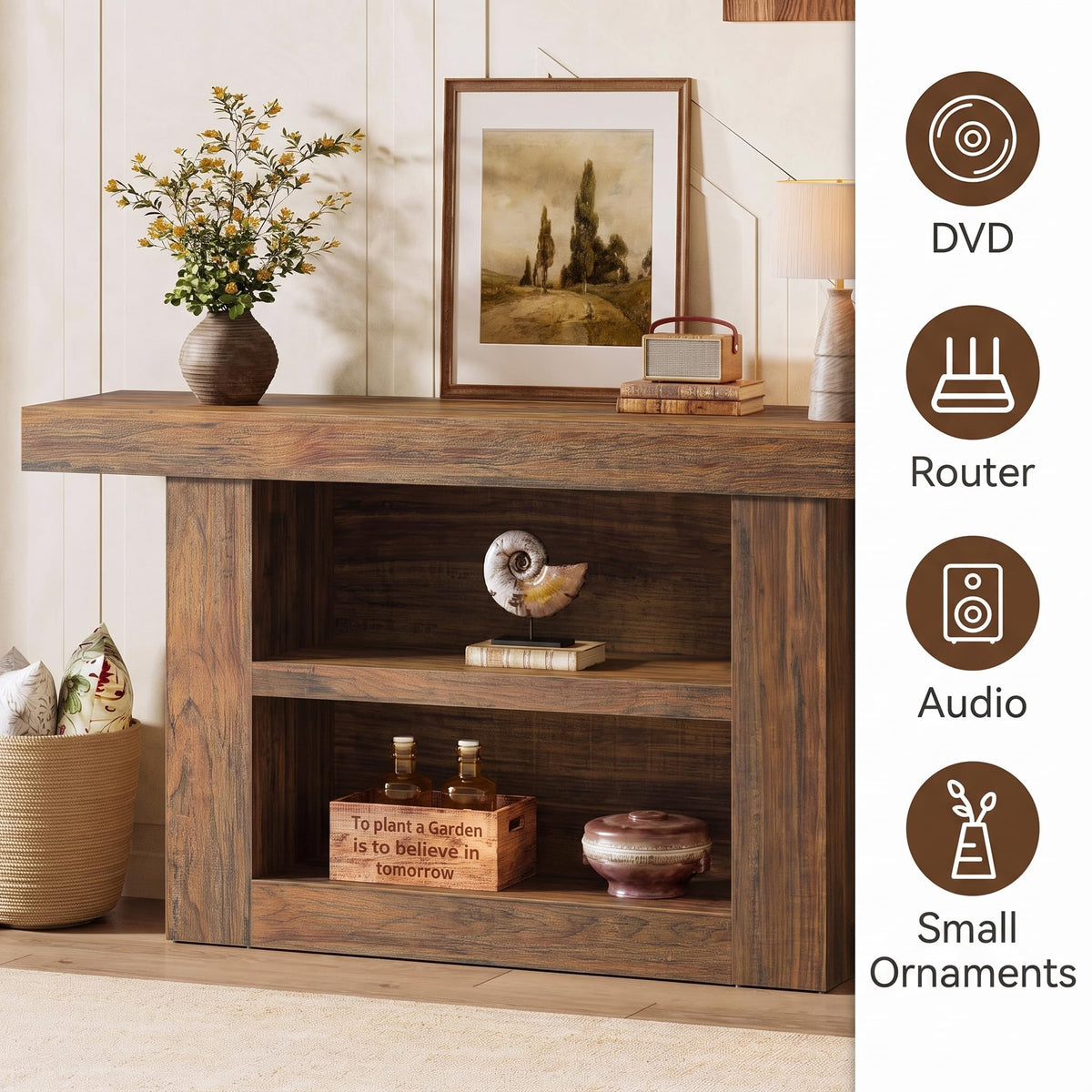 63" 3-Tier TV Stand M9990