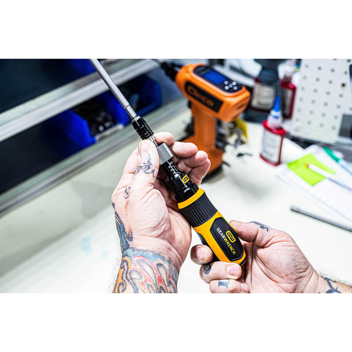 1/4" Drive Torque Screwdriver 5-25 in/lbs J43493