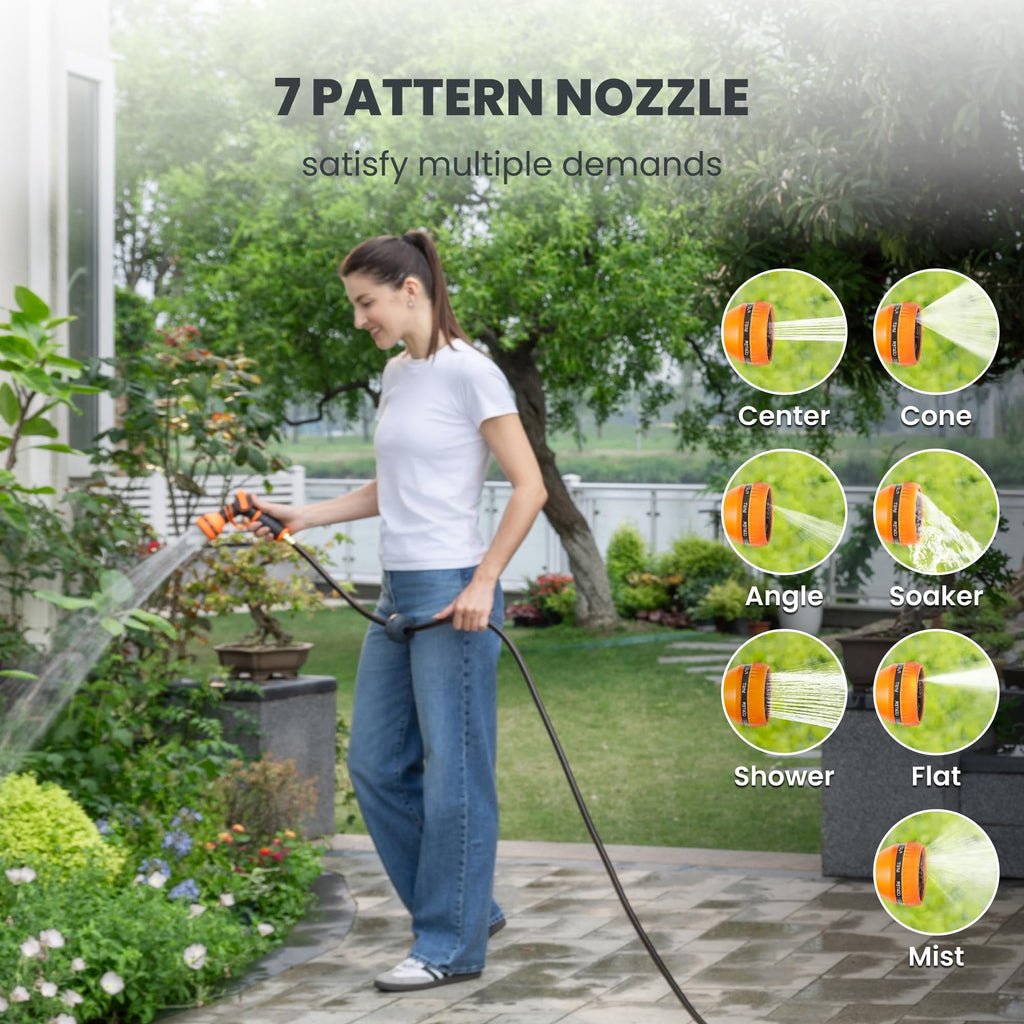 1/2" 100FT Retractable Garden Hose Reel R207
